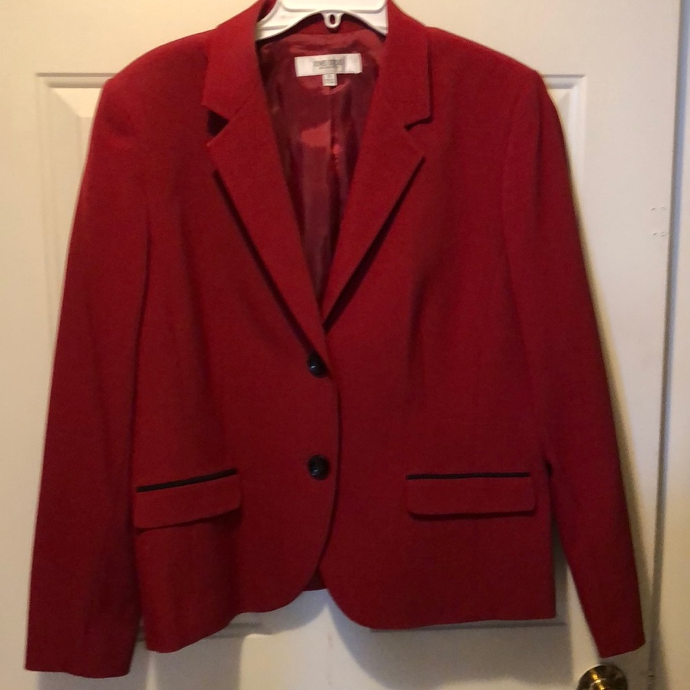 Jones Studio Blazer Red 16